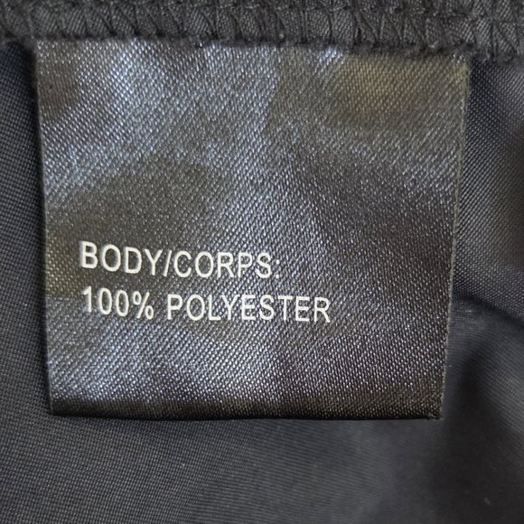 Adidas Men's Black Windbreaker with White Accents Size 2XL - Picture 5 of 6